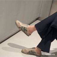 Real Shot Long LiveOn onitsuka Tiger MEXICO 66 Sabot Beige Green Unisex Shoes 1183C123 100 Special O