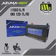 [Installation Provided] AZUMA-GEN MF 115D31L 115D31R NX 120-7L/R Car Battery Bateri Kereta