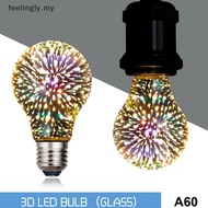 [T&B] 3D Decoration LED Bulb E27 6W 85-265V Vintage Light Bulb Star Fireworks Lamp {my}