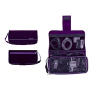 D'renbellony Travel Charger Organizer Bag - Purple | Charger wallet | Charger bag and cable