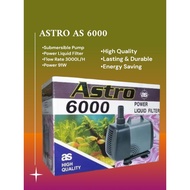 ASTRO AS6000 Submersible Pump (Flow 3000L/H)(Power 91Watt)