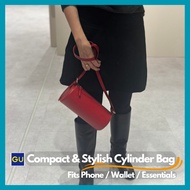 Mini Shoulder Bag – Cylinder Shape Small Bag (GU)
