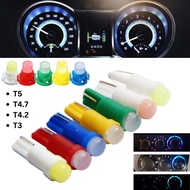 1PC ONLY T5 T4.7 T4.2 T3 Wedge Instrument Dashboard Car Meter LED Light Bulb Universal Perodua Proto