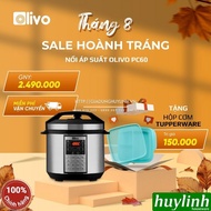 Nồi áp suất điện đa năng Olivo PC60 - 6 lít - 1000W - 16 chức năng