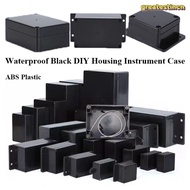 GREAT Electric Supplies, ABS Plastic Black DIY Housing Instrument Electronic Project Box,  Waterproo