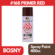 Bosny #168 Primer Red Original Acrylic Spray Paint 400cc
