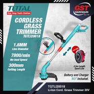 Total Li-ion Cordless Grass Trimmer 20V TGTLI20018 Electric Grass Cutter Mesin Potong Rumput Bateri 割草機 除草機