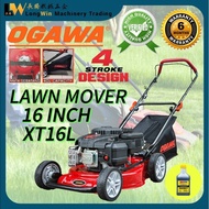 OGAWA JAPAN XT16L 123cc 16'' Lawn Mower Mesin Rumput Tolak 4-Stroke Design