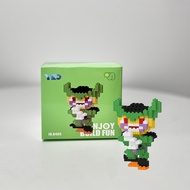 Mainan DIY Susun Brick Dragon Ball Son-Goku 3D Puzzle Block Building Nano Balok Edukasi Toys