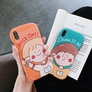 Phone Soft Case Huawei Couple Tide Cartoon Boy &amp; Girl Mate 20 20Pro 30 30Pro P20 P20Pro P30 P30Pro Nova 3 4 5 5Pro 6