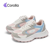 Corolla รองเท้าผ้าใบดูดซับแรงกระแทกต้านเชื้อแบคทีเรียคลาสสิกรองเท้าผ้าใบหนังผู้หญิง แนะนำให้ซื้อไซส์