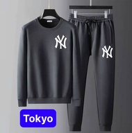 SÉT ĐỒ BỘ NAM NỮ HOODIE SWEATER NY CHẤT THUN NỈ DA CÁ DÀY CHỐNG LẠNH NẮNG NÓNG ĐÔNG HÈ PHONG CÁCH SÀ