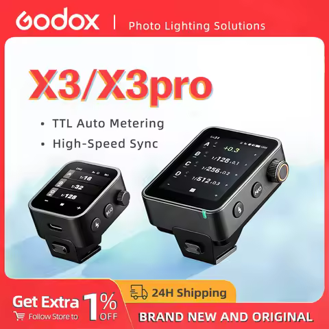 Godox X3/X3PRO TTL Wireless Flash Trigger Auto Metering High-Speed Sync Transmitter for Sony Nikon C