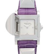[สินค้ามือสอง] เฮอร์มีส HERMES นาฬิกาข้อมือรุ่น Medor ME3.210 สีเงิน สแตนเลสสตีล สำหรับสุภาพสตรี สภา