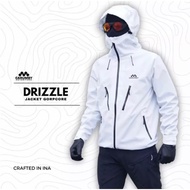 PUTIH HITAM Gorpcore Carumby Drizzle Jacket Black and white 100% Original