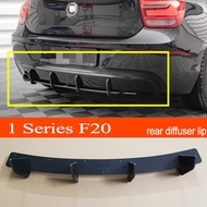 For BMW 1 Series F20 5Door 2011 2012 2013 2014 Year Rear Diffuser Bumper Lips Spoiler Splitter Body 