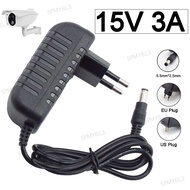 5.5x2.5mm AC to DC 15V 3A 110V 220V Adapter Power Supply Converter Charger Switch Power Supplies EU 