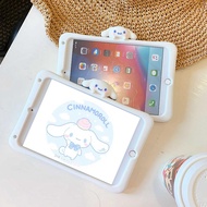 The Silicone New Apple IPad Air Pro 7.9 9.7 10.5  10.2" Inch Mini 1/2/34/5  Cute Cinnamon Roll Cartoon Case Cover Protector Sleeves Holder