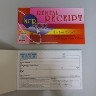 Standard Rental Receipt Book NCR Carbonless / Resit Sewa Rumah  25 sheets x 2 ply