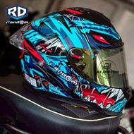 หมวกกันน็อค RD รุ่น CZR BT ลายTransformers  แถมชิวดำ 1แผ่น รองรับการติดบลูทูธ ถอดซักได้ หมวกกันน็อคเ