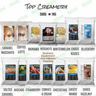 Top Creamery Milktea Frappe Coffee Flavor Powder 500g