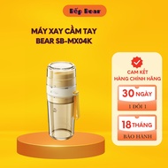 Máy Xay Sinh Tố Cầm Tay Bear SB-MX04K 2 Tốc Độ Xay Đá Bào Nghiền Trái Cây Bản Quốc Tế Bảo hành 18 Th