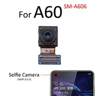 ด้านหน้าหลักด้านหลังกล้องเซลฟี่สายเคเบิ้ลยืดหยุ่นสำหรับ Samsung Galaxy A30 A40 A50 A60 A70 A80 A90 5กรัมชิ้นส่วนซ่อม