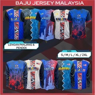 JERSEY MALAYSIA DEWASA LENGAN PANJANG & PENDEK BAJU MALAYSIA LENGAN PANJANG DAN PENDEK / UNISEX JERS