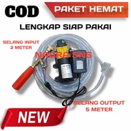 Ongkir 1Kg Alat Cuci Motor 12v / Steam Dan Mobil Lengkap Siap pakai / Alat Semprot Hama / Dinamo pom