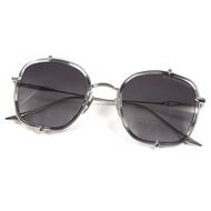 全新未使用商品 ▼ DITA DTS442-A-02 TALON THREE鈦金大理石紋太陽眼鏡淨CLEAR黑色 銀色 52□22-145 示範鏡片 日本製造 男士