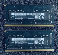 95%新 原裝 Micron PC4- 2400T 16Gb kit(8Gb x2) 2400MHz  SODIMM 記憶體 iMac  Mac Mini  Laptop 筆記本用 *NAS