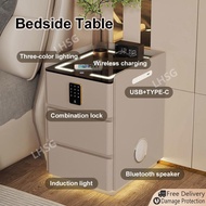 LHSG Bedside Table Bedside Cabinet Bed Table Small Bedside Table Mini Bedroom Narrow Bedside Table