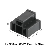 1 Pack (10 Pcs) Empty H4 Female Socket Without Skun Female Connector