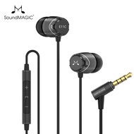 SoundMAGIC E11C Wired Earbuds With Microphone HiFi Stereo Earphones Noise Isolating in Ear Headphone