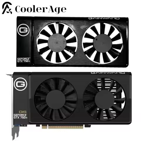 F​or Gainward GeForce GTX 750 Ti Video Card Fan with Shell 75MM GA82S2M Original GTX750Ti Graphics C