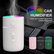 FLOW TOP Portable Car Interior Accessories With LED Night Light USB Power Car Air Humidifier Aroma Oil Diffuser Car Air Freshener Nano Spray Humidifier