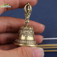 [DelicationS] Retro Copper Bell Wind Chimes Brass Crafts Die-casting Falling Wind Chimes Tibetan Bro