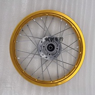 ดุมล้ออลูมิเนียมอัลลอยด์สําหรับรถจักรยานยนต์ออฟโรด Brother O. Decal 2.50-14 3.00-12 นิ้ว