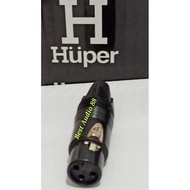 Socket Canon XLR 3 pin female Huper HUA 800