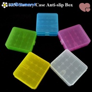 REFINEMENT 18650 Battery Box, 4 AA AA Anti-slip Battery ,  Plastic Coloful Battery Box 18350 Battery