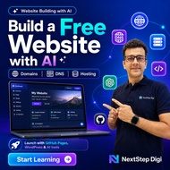 Build a Free Website with AI | Domains, DNS, Hosting & GitHub Pages Course