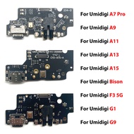 For Umidigi A7Pro A9 A11 A13 A15 Bison F35G G1 G9 USB Charging Port Board With Microphone Flex Cable