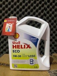 Shell Helix ECO 5W-30 LCGC (3.5L) Oli Mesin Mobil LCGC ORIGINAL