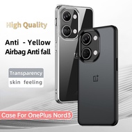 For 1+ OnePlus Nord3 CPH2491 2023 5G Phone Case Good High Quality HD Clear Transparent Casing For 1+