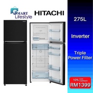 Hitachi 275L Inverter Refrigerator Triple Power Filter HRTN5275MFBBKMY / HRTN5275MFXMY
