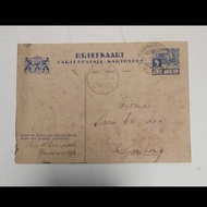 Kartu Pos Briefkaart Nederland indie 1935