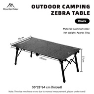 MOUNTAINHIKER Camping folding table four-fold tactical table portable Meja perkhemahan multi-functio