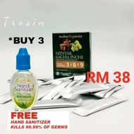 Incha organics sacha inci oil 1 kotak 15 sachet terlaris di pasaran FREE hand Sanitizer