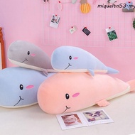 MIQUEL Whale Plush Toy Soft Funny Sleeping Pillow Kids Toys Decorate Underwater Whale Stuffed Toys