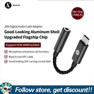 JCALLY JM9 Digital Adapter Type-C To 3.5mm 8 Core OFC Cable PCM 384KHz/32bit CS46L41 DAC Chip Headph